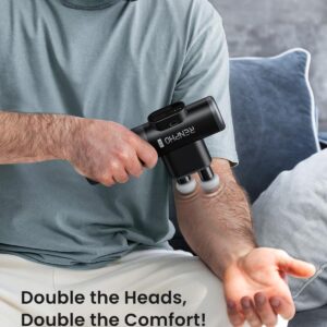 RENPHO Hand Held Massager Duo Mini Massage Gun