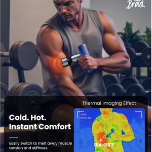 BOB AND BRAD D6 Pro Plus Massage Gun with Heat and A7 Pro Massage Gun with Heat and Cold Therapy