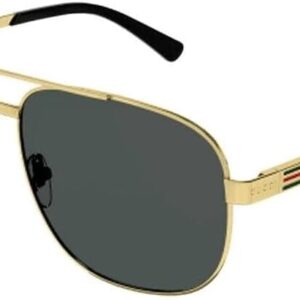 Gucci GG1223S Gold/Gold/Grey One Size