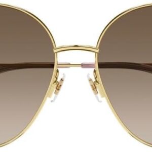 Gucci GG1282SA Gold/Brown Shaded 62/16/140 women Sunglasses