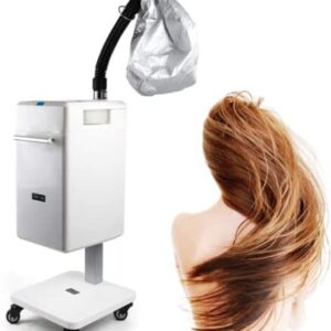 110V 500W Vertical Nano Hair Steamer, Salon Spa Equipment Anion Hair Color Processor Stand,Professional Salon Spa Hair Care Repairing Dyeing Perming Hair Dyeing Beauty Care Equipment