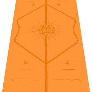 Liforme Special Yoga Mat – Free Yoga Bag Included – Patented Alignment System, Warrior-like Grip, Non-slip, Eco-friendly, Sweat-Resistant, Long, Wide, 4.2mm thick mat for comfort