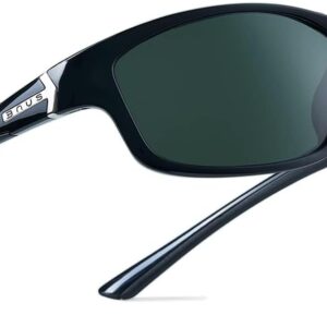 B.N.U.S Polarized Sunglasses for Men and Women with Corning Glass Lens Polarized Sports Sunglasses for Cycling, Driving – Italy Made