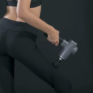 Dr. Fuji S6 Mini Deep Tissue Muscle Massage Gun – 6 Massage Heads, 5 Adjustable Speeds, Timer – Percussion Therapy for Whole Body