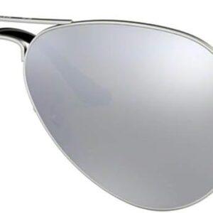 Ray-Ban RB3025 Metal POLARIZED Aviator Sunglasses For Men For Women +BUNDLE with ACCESSORY EYEWEAR KIT