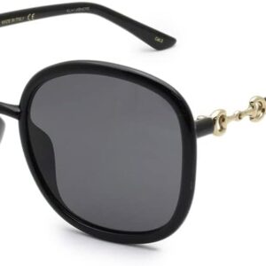 Gucci Black Frame Grey Lens Sunglasses