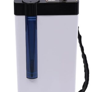 3 in 1 Hair Steamer, Adjustable Standing Nano Hair Steamer for Deep Conditioning, 1300W Vertical Beauty Salon Hair Dryers, Hair Hydration Sprayer Humidifier on Wheels for Hair Care Repair (White)