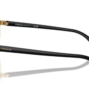 Versace Man Sunglasses Gold Frame, Dark Grey Lenses, 0MM