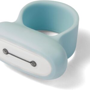 Go2sleep 3 Sleep Tracker Ring with Heart Rate/Blood Oxygen Monitoring | Sleep Stage Analysis & Health Reports | iOS/Android Compatible, Slate Blue