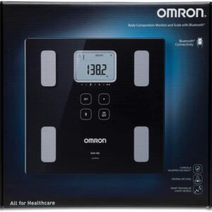 OMRON Body Composition Monitor and Scale – Track Muscle Mass Loss/Gain, Weight, Visceral Fat, BMI – Use OMRON Connect App for Unlimited Storage