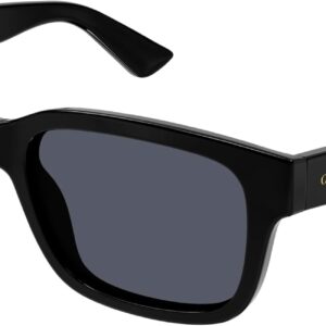 Gucci Grey Rectangular Men’s Sunglasses GG1583S 001 56