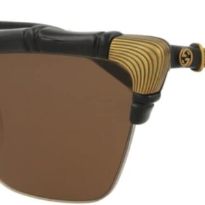 Gucci Cat Eye Sunglasses Black Black Brown Luxury Eyewear Made In Japan Injection Frame Designer Fashion for Everyday Luxury