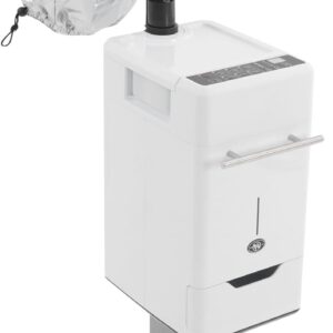 Vertical 500W Anion Hair Color Processor, Beauty Salon Hair Steamer Machine with Smart Touch Control and 1400ml Kettle for Hair Care and Repair