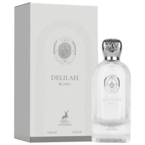 Maison Alhambra Delilah Blanc – Citrus, Amber, Floral, Musky – Eau de Parfum Spray Long-Lasting Fragrance for Women, 3.4 Ounce / 100 ml