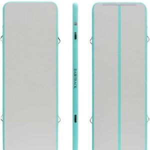 DAIRTRACK Inflatable Gymnastics Air Mat 10ft/13ft/16ft/20ft Tumble Track Tumbling Mats for Home Use/Gym/Training/Cheerleading/Yoga/Water