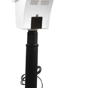 Hair Steamer, Micro Mist Hair Care Salon SPA Steamer Oil Treatment Machine Steamer for Hair 3 Modes Adjustable Temperature & Height Timing Device LCD Screen for Hair Coloring, Hair Care