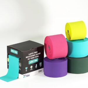 Latex Free Resistance Band 50 Yard Rolls