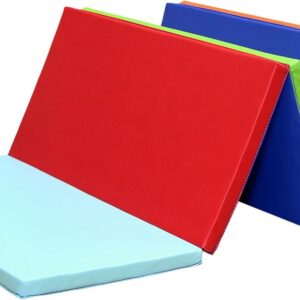 KaRaDaStyle Gymnastics Mat Folding Stretch Mats 75″x31″x1.2″ Exercise Muscle Training Children Play Horizontal Bar Mat Yoga Sports Soundproof Home Use