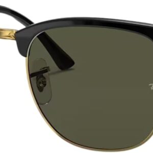 Ray-Ban RB3016 CLUBMASTER Sunglasses For Men For Women + BUNDLE with Designer iWear Eyewear Care Kit