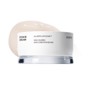 IOPE STEM III Intensive Moisturizer – Anti-Aging Face Cream with Niacinamide, Dermatologically Tested, Skin Barrier Repair with Peptide, Fine Lines & Wrinkle Care, Korean Skincare, 1.69 Fl Oz