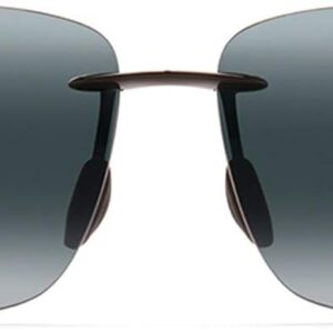 Maui Jim Men’s and Women’s Breakwall Polarized Rimless Sunglasses