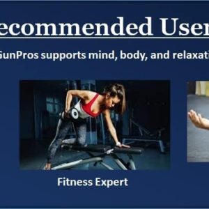 FitGunPros LCD Handheld Massage Guns (Silver)