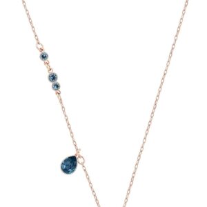 Swarovski Women’s Symbolica Evil Eye Pendant Necklace, Blue, Mixed Metal Finish