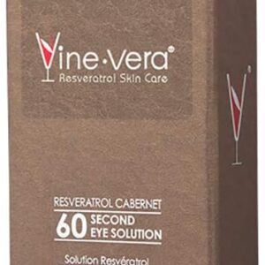 Vine Vera Resveratrol Cabernet 60 Second Eye Solution – Anti Aging Cream for Women – 20g/ 0.71oz