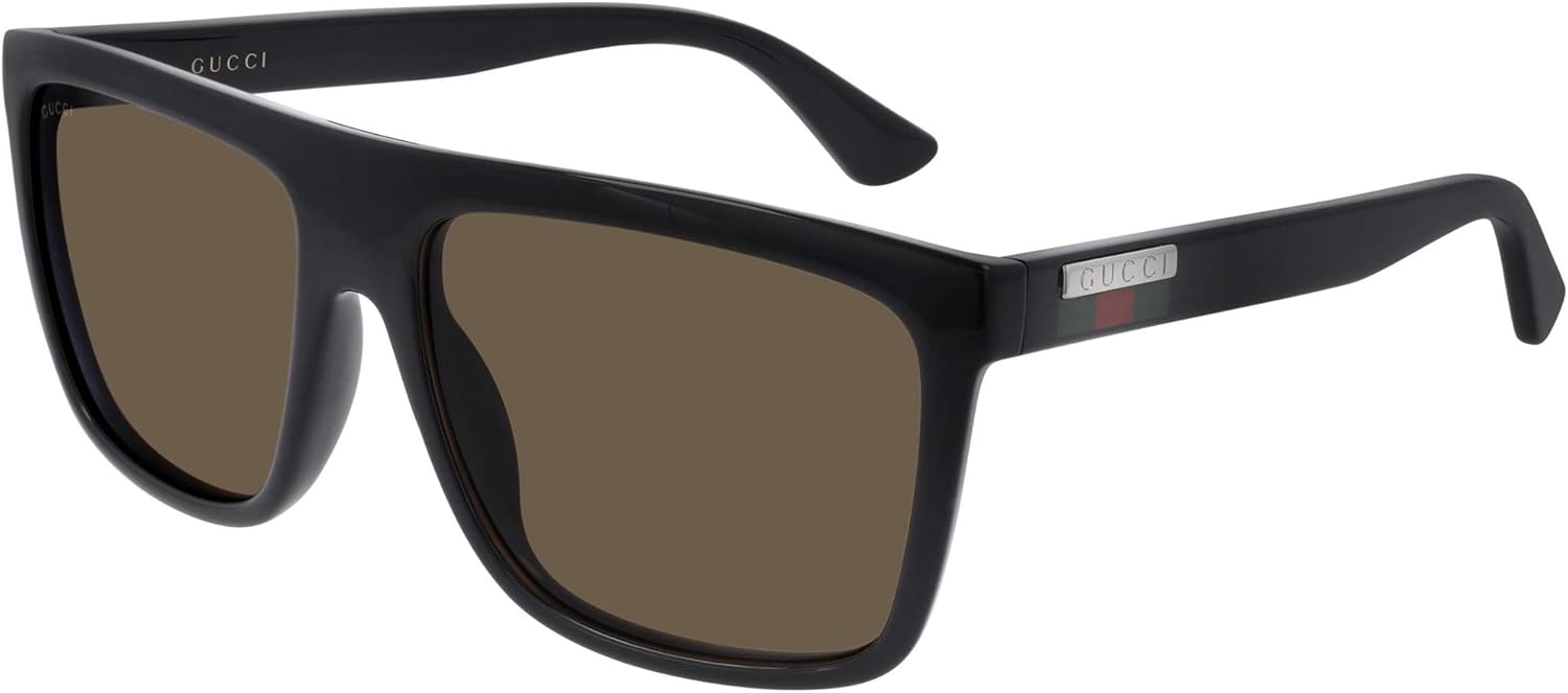 Gucci Men's Casual Rectangular Sunglasses