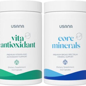 USANA CellSentials – Core Minerals and Vita Antioxidant with InCelligence Technology to Support Total Body Health* – 112 Tablets Per Bottle – 28 Day Supply