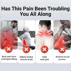 2025 New Massage Gun,Quiet, Portable Percussion Massager with 16 Head Muscle Massage Gun, 3 Modes,30 Intensity Levels for Back, Neck, Legs, Waist & Glutes Pain Relief