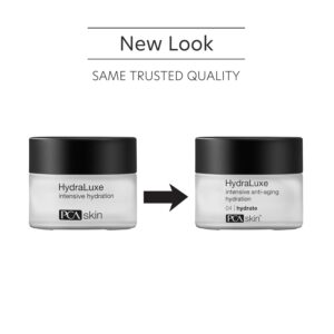 PCA SKIN HydraLuxe Anti Aging Cream, Deeply Moisturizing Cream for Day and Night Use, Improves Moisture Retention in Skin and Smoothes Fine Lines and Wrinkles, Hydrating Face Moisturizer, 1.8 oz Jar