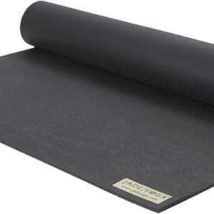 JadeYoga Harmony Yoga Mat – Durable & Thick Gym Fitness Mat, Non-Slip Natural Rubber Yoga Mat – Home Exercise & Stretching Mat, Workout Mat – Yoga, Pilates & Meditation for Women & Men