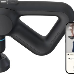 TheraGun Therabody Prime (5th Generation) – Deep Tissue Percussion Therapy Massage Gun – Bluetooth Enabled, Personal Massager for Pain Relief in Neck, Back, Leg, Shoulder and Body (Black)