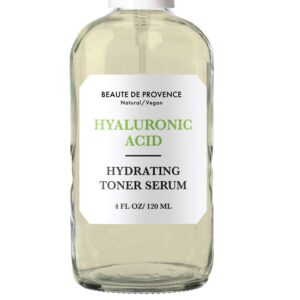Hydrating Hyaluronic Acid Toner for Face – Facial Setting Spray – Enhanced with Green Tea – Dark Spot Remover – 4 Fl Oz and Aloe Vera