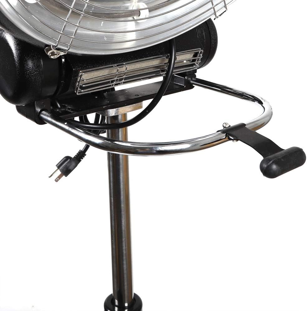 3in1 Multi-Functional Orbiting Infrared Hair Dryer with 3 Functions+6 Modes & 0-60 Minutes Timer, 1000W Vertical Hairdryer Home Processor Heater Hair Care Tool (Adjustable Temperature&Height) - Image 5