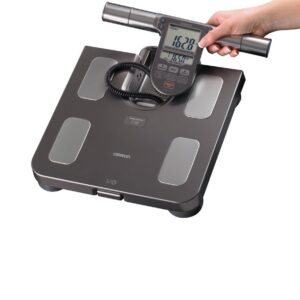 OMRON Body Composition Monitor & Scale – Track Skeletal Muscle Mass Loss/Gain, Weight (up to 330 pounds), Visceral Fat, BMI and More (Non-Bluetooth)