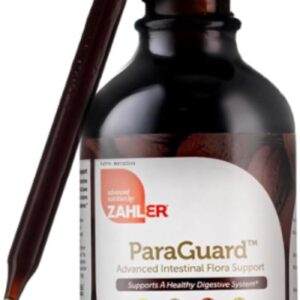 Zahler – ParaGuard Liquid Drops – Gut Health Supplement – Formula has Wormwood, Garlic Bulb, Pumpkin Seed, Clove & More – Natural Support for Humans – Certified Kosher (4 Oz) (4 oz., Drop)