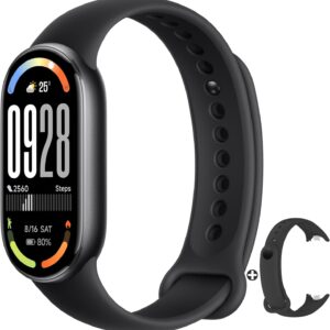XIAOMI Mi Smart Band 10 (2025) – 1.72″ AMOLED Display | 21 Days Battery Life | Touchscreen, Multi-Sport Tracker, Activity Tracker, Heart Rate Monitor | BT5.4 – Midnight Black