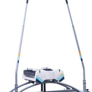 Aeroski Ski Simulator Workout Machine w/ Recoil Spring Resistance, 2 Poles & VR Goggles – Low Impact Elliptical Exercise Equipment for Home and Gym