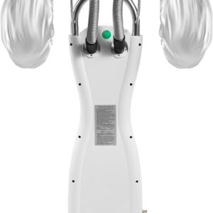 7 in 1 Rolling Ozone Stand Hair Dryer, Stand Hair Steamer with 8 Gears Temp Setting Adjustable Tube, Professional Salon Hair Steamer 650W 110V, Hair Dryers for Hair Care Hand Nourishment Silve