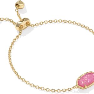 Kendra Scott Elaina Adjustable Chain Bracelet for Women, Fashion Jewelry, Gold-Plated