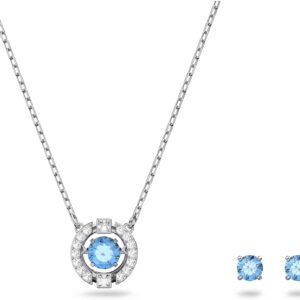 Swarovski Sparking Dance Crystal Necklace and Earring Set Jewelry Collection