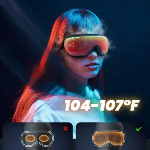 RENPHO Massage Gun Deep Tissue, FSA HSA Eligible Percussion Muscle Eyeris 1 Eye Massager with Heat