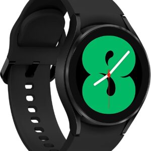 Samsung Electronics Galaxy Watch 4 40mm Smartwatch with ECG Monitor Tracker for Health Fitness Running Sleep Cycles GPS Fall Detection Bluetooth US Version – (Black) (Renewed)