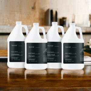 Sicilian Tangerine Conditioner – Hydrating & Refreshing with Citrus Fragrance, Infused with Aloe Vera & Jojoba Oil for Smooth and Soft Hair, Case of 4 Gallons (512 Fl Oz)