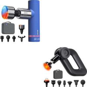 BOB AND BRAD D6 Pro Plus Massage Gun with Heat and A7 Pro Massage Gun with Heat and Cold Therapy