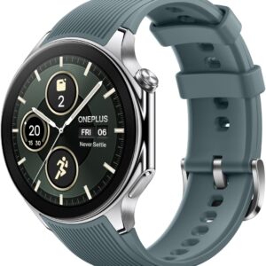 ONEPLUS Watch 2, 32GB, 100-Hour Battery, Health & Fitness Tracking, Sapphire Crystal Design, Dual-Engine, Wear OS by Google