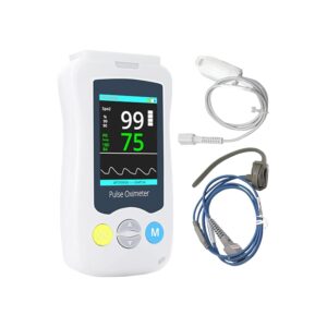 Pulse Oximeter Manhero handheld pulse oximeter Can continuously monitor infants and adults Adjustable pulse and SpO2 level alarm Equipped with overnight continuous monitoring and alarm function