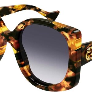 Gucci Women’s GG Acetate Oversized Round Sunglasses